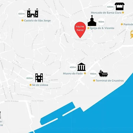 Sao Vicente Heart Of Alfama 아파트 *